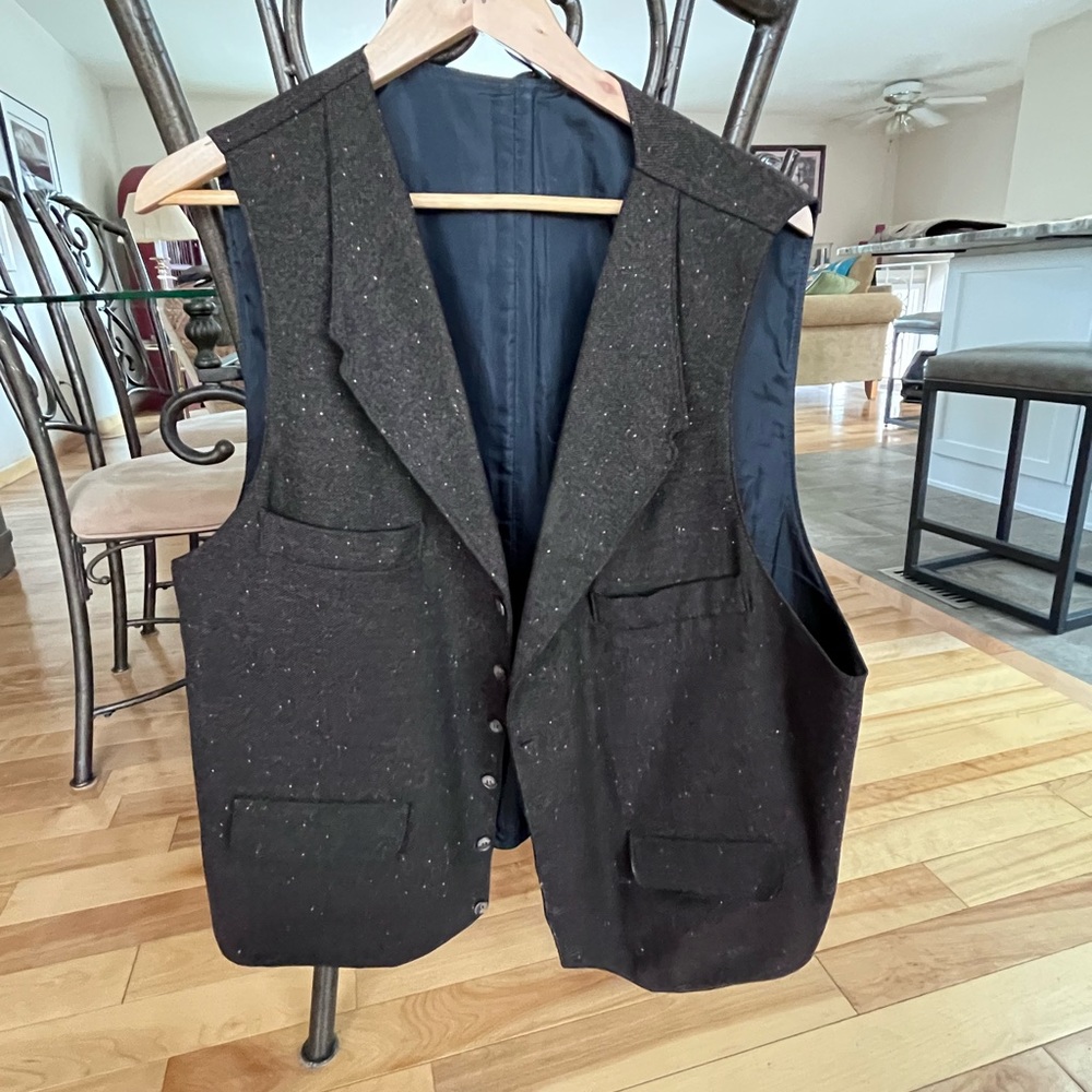 Men’s wool Vest with liner